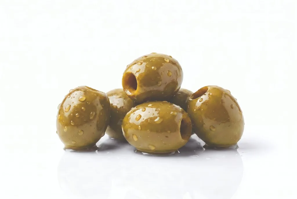 Olive Verdi denocciolate in salamoia — Gioia Olive, Campobello di Mazara