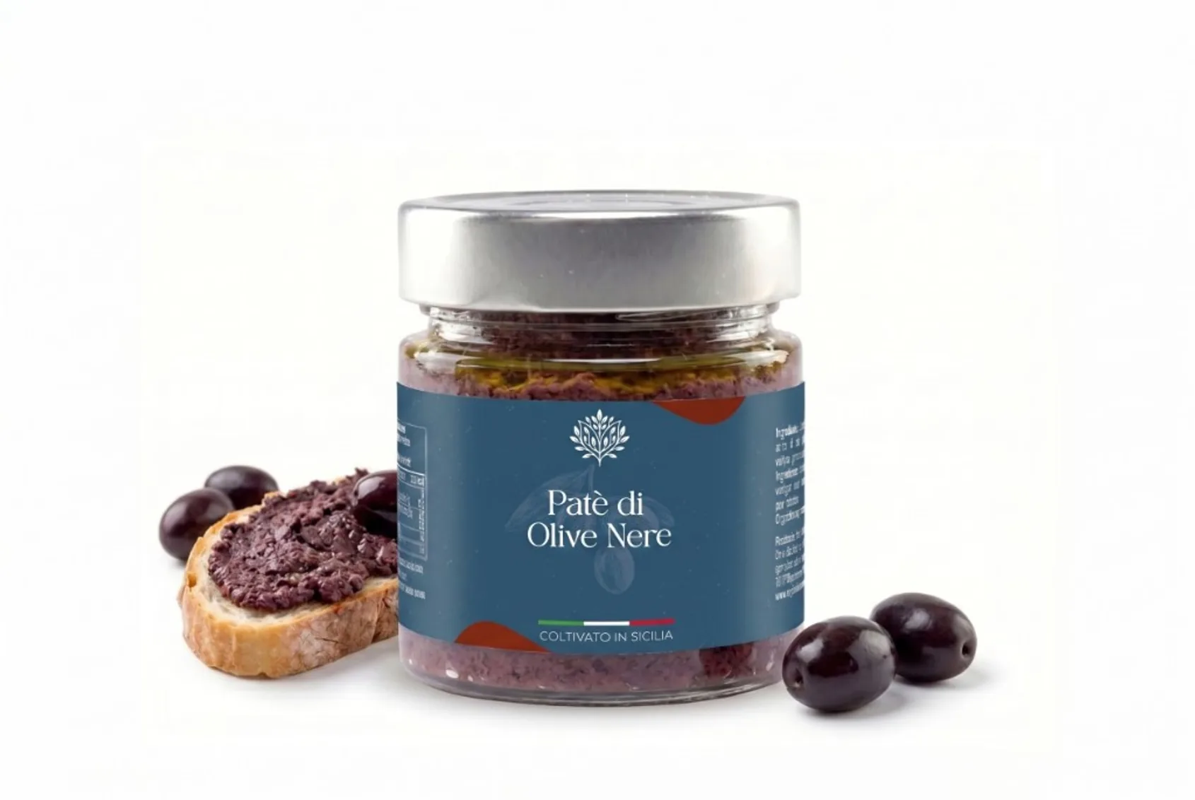 Patè di Olive Nere — Gioia Olive, Campobello di Mazara