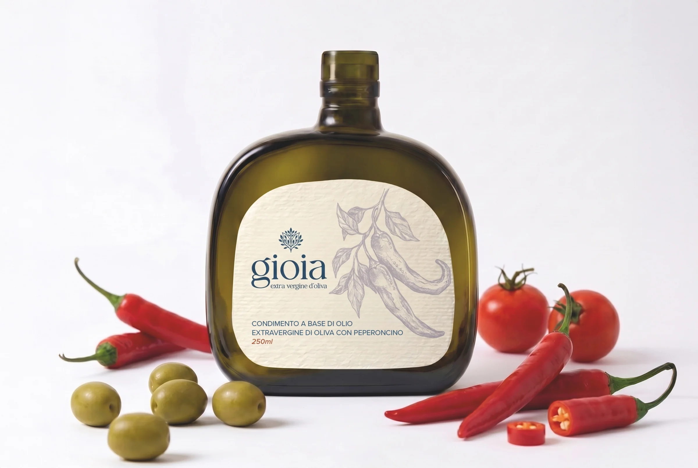 Nocellara del Belice - Chilli — Gioia Olive, Campobello di Mazara, Valle del Belice, Sicily